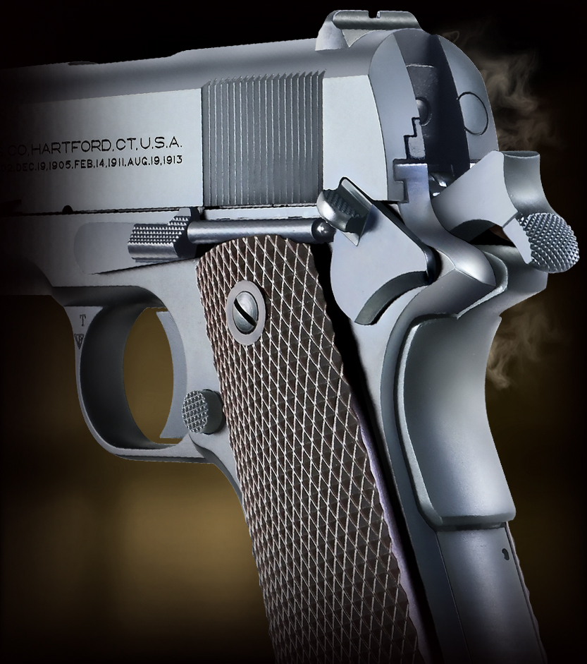 完売】WA【コルト】M1911 ゲッタウェイ ガンブラックver. 【WESTERN ARMS】