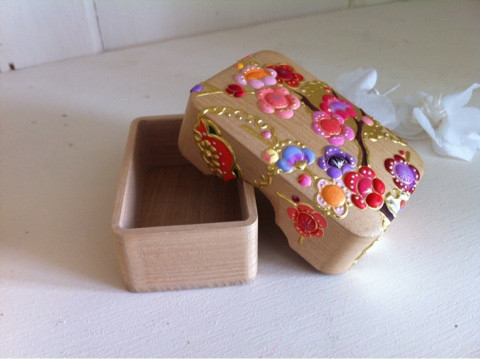 高盛金彩絵 花の小筥花の小箱 - WALANCE