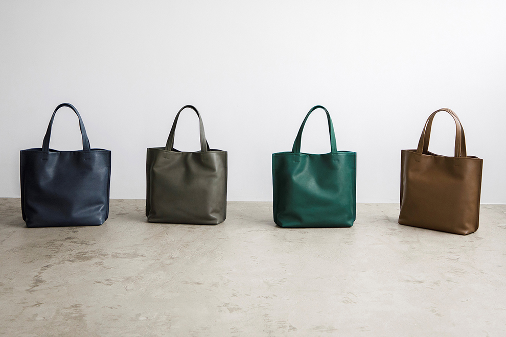 土屋鞄、「石」をモチーフにした国産レザー トートバッグ - Impress Watch