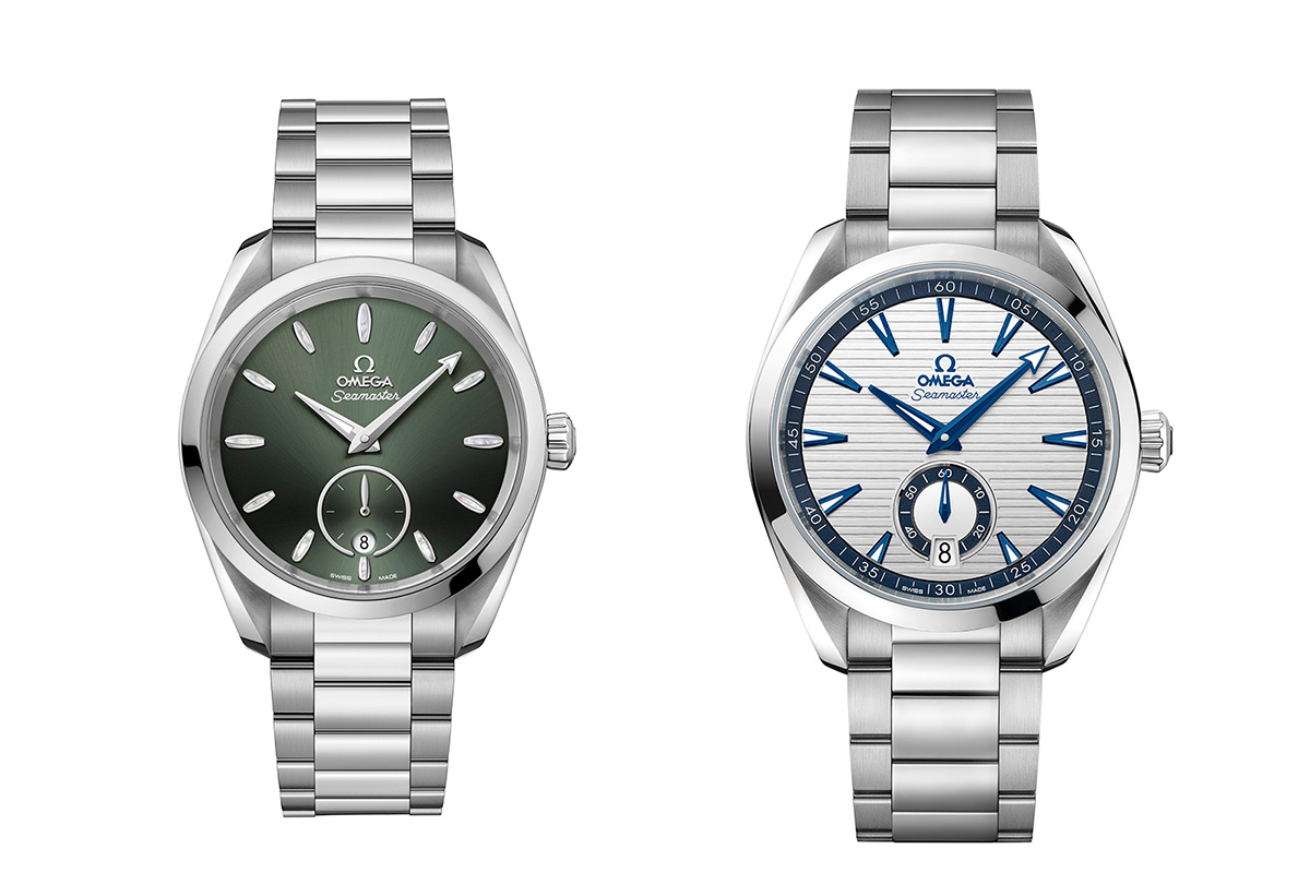オメガ シーマスター アクアテラ、スモールセコンドの新作 - Impress Watch