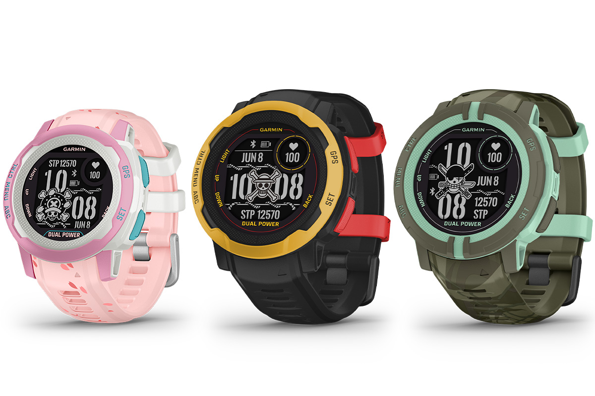 ガーミン×ONE PIECE、タフなソーラー発電GPSウォッチInstinct 2