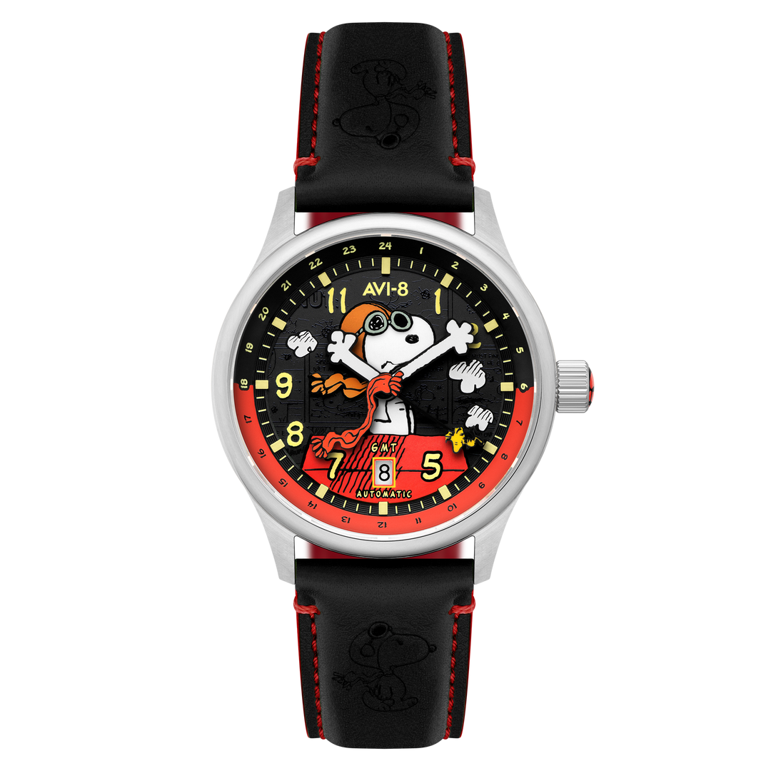 AVI-8 Hawker Hurricane Kent GMT Automatic Peanuts Snoopy Flying