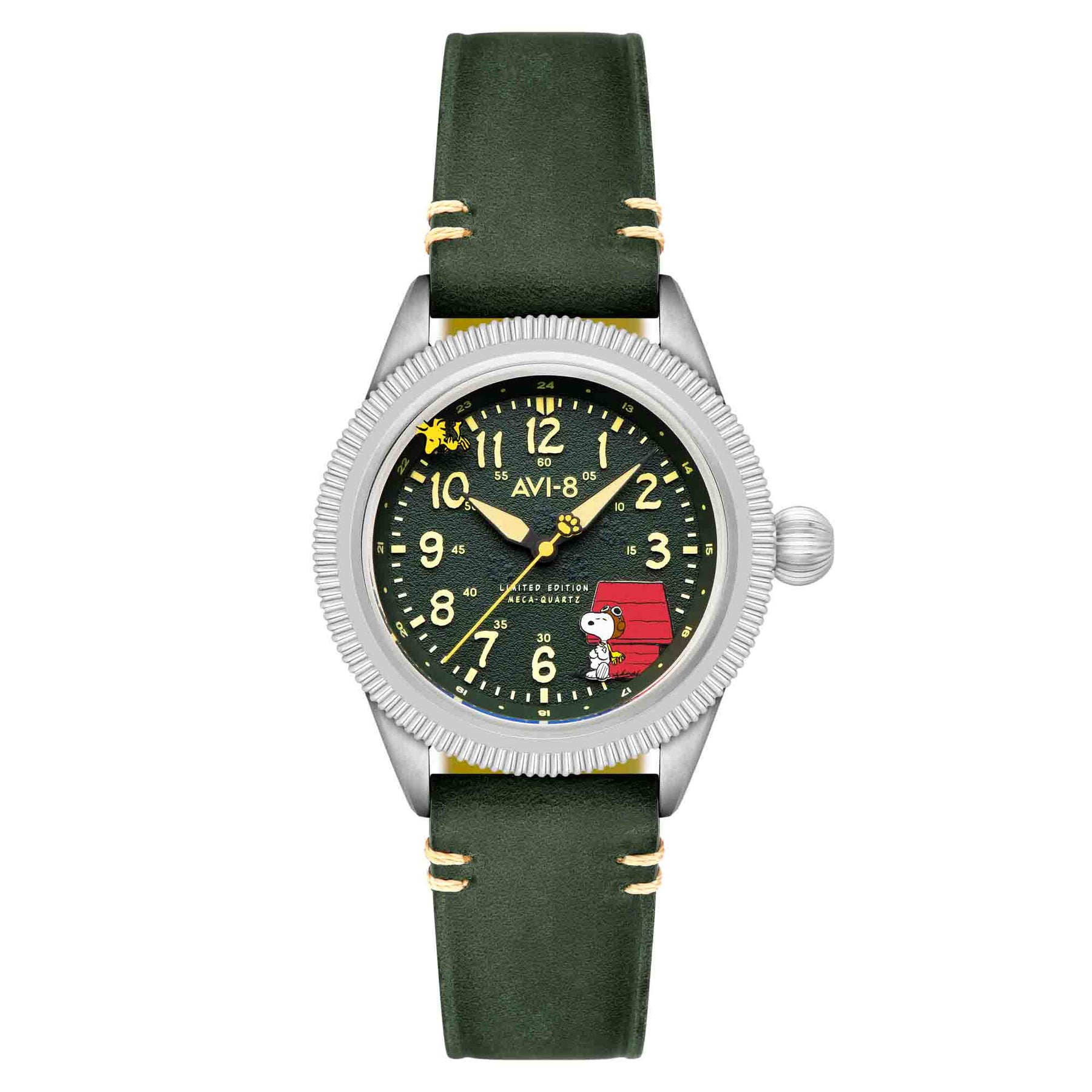 AVI-8 Flyboy Airmaster 40 Meca-Quartz Peanuts Snoopy Flying Ace