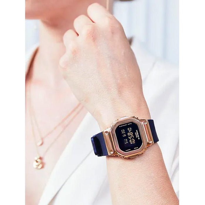 G-Shock GM-S5600 Full Metal Rose Gold Black | Watches.com