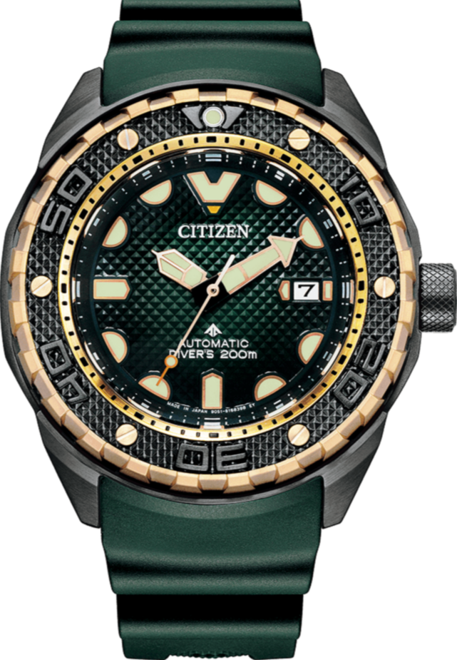 Citizen Promaster Super Titanium Automatic 200M Diver Green NB6006