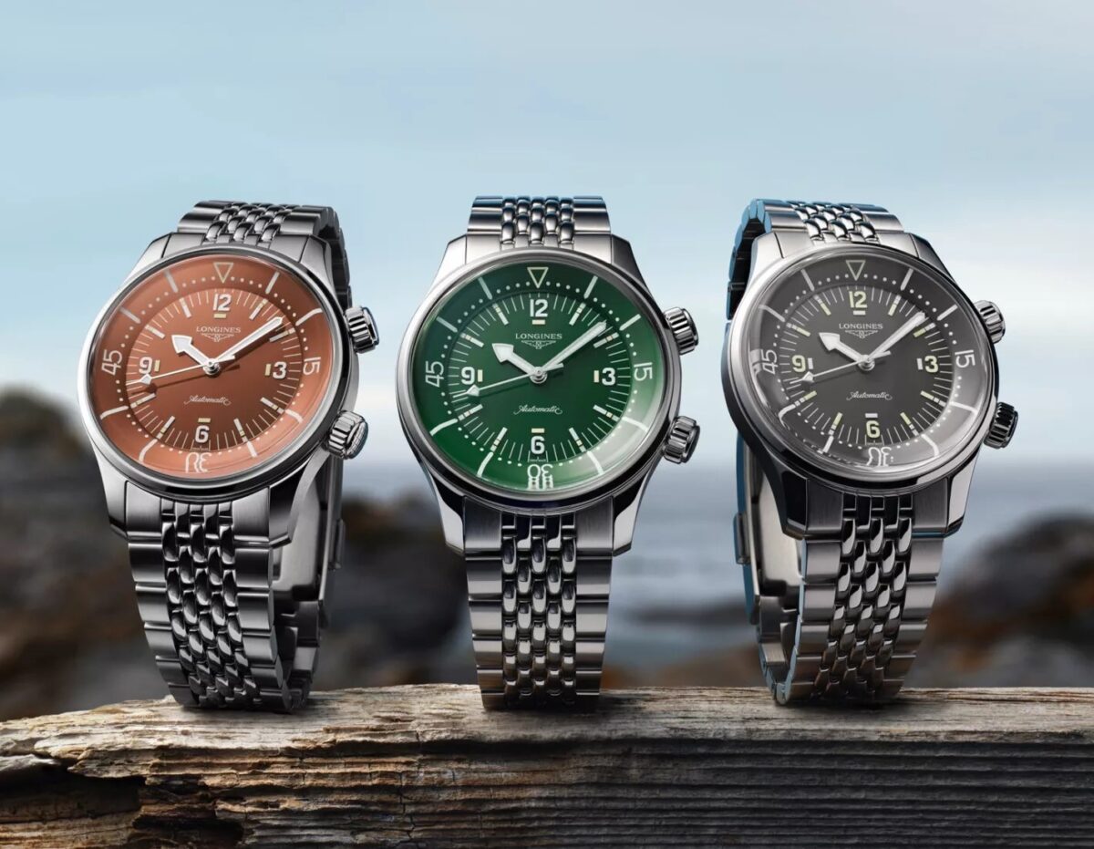 Growing Legend: Longines Legend Diver Gets Trio Of New Dials