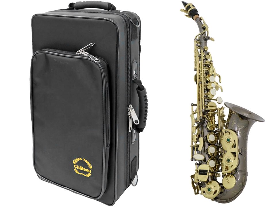Chateau シャトー CSS-C70B カーブドソプラノサックス ブラック
