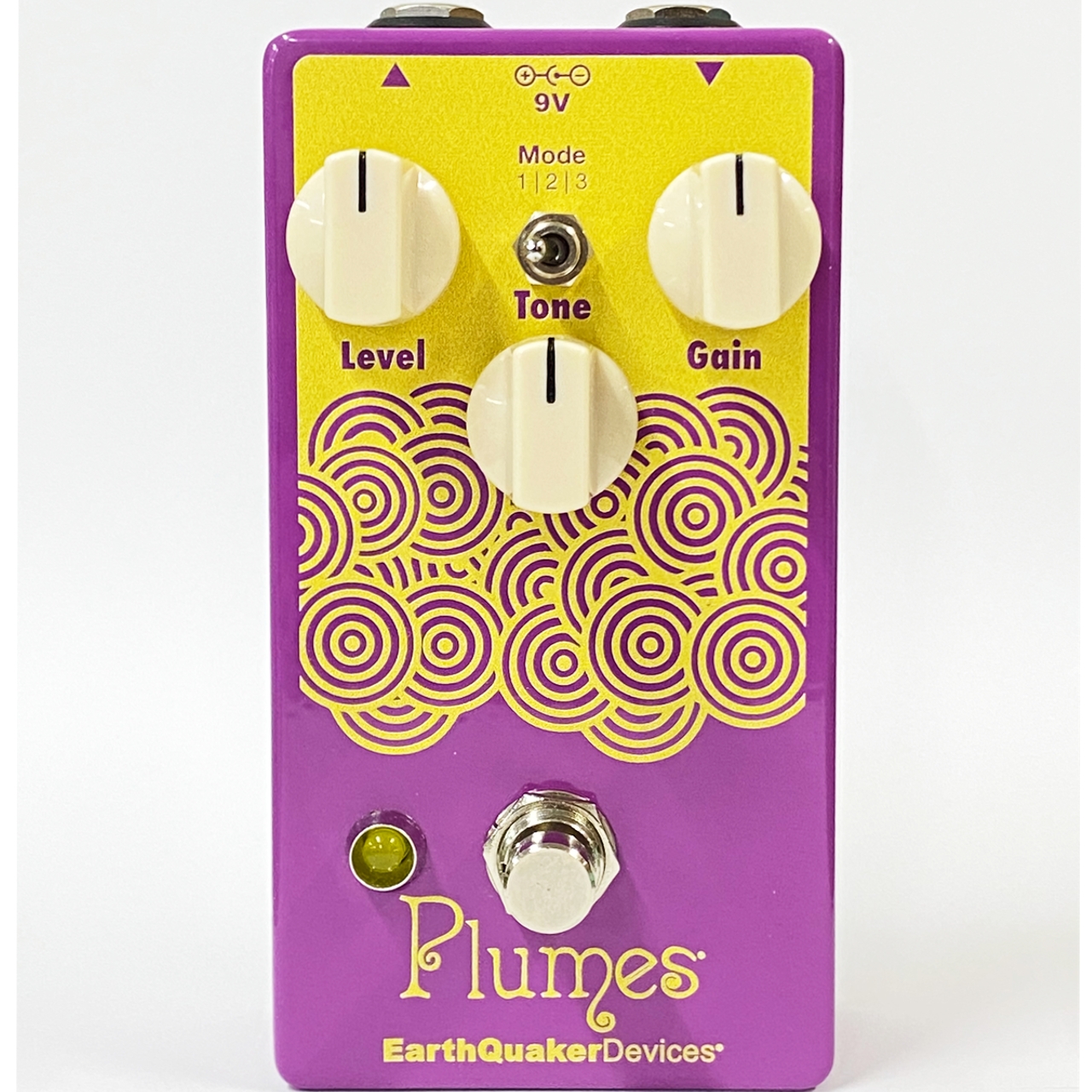 Earth Quaker Devices Plumes Kyoto Purple×Gold エフェクター