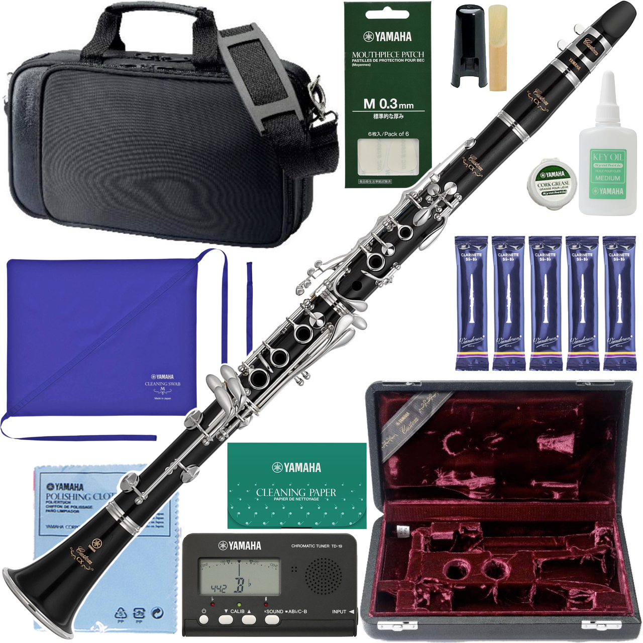YAMAHA ヤマハ 5年保証サービス対象 YCL-CX B♭ クラリネット 木製