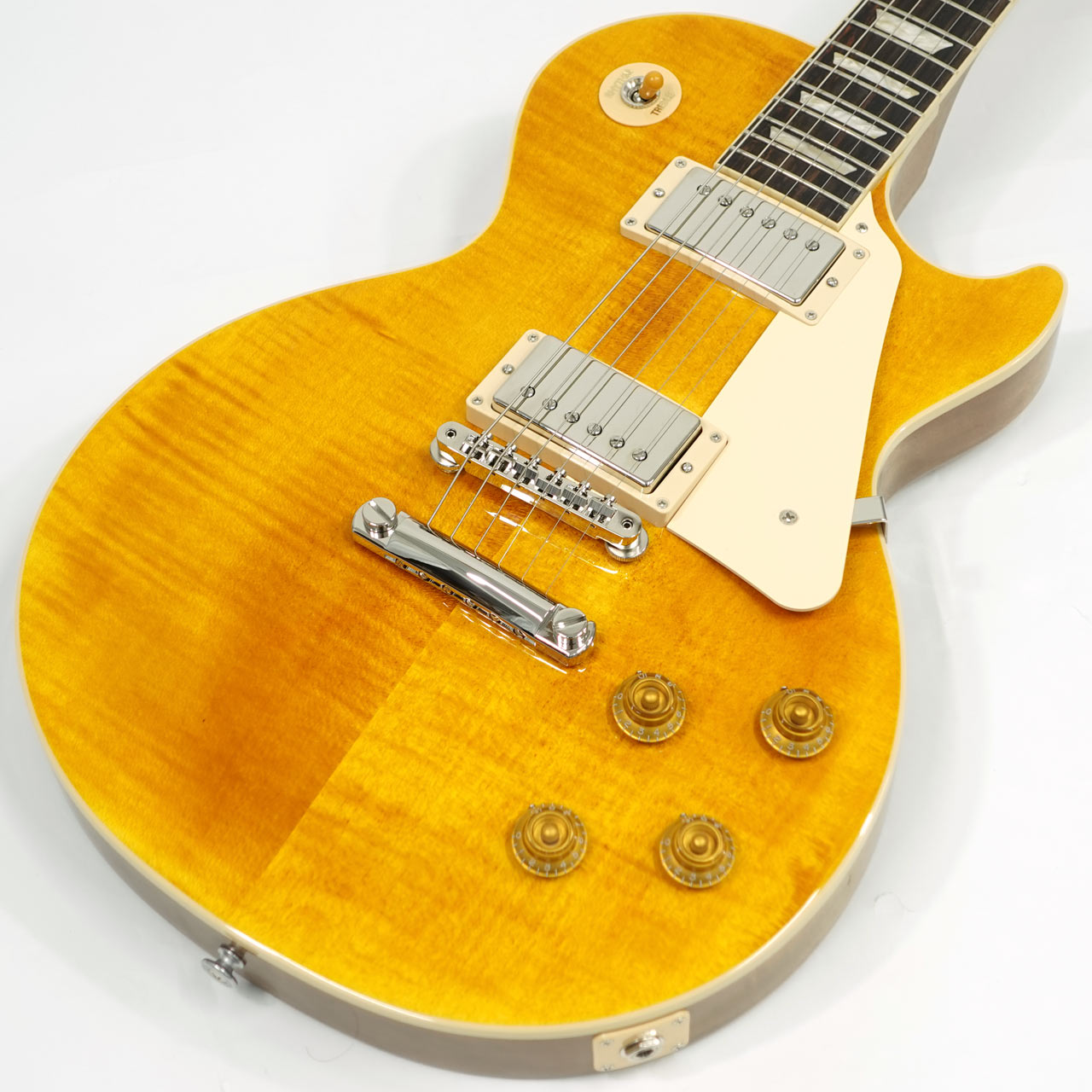 Gibson ギブソン Les Paul Standard 50s Figured Top Honey Amber USA