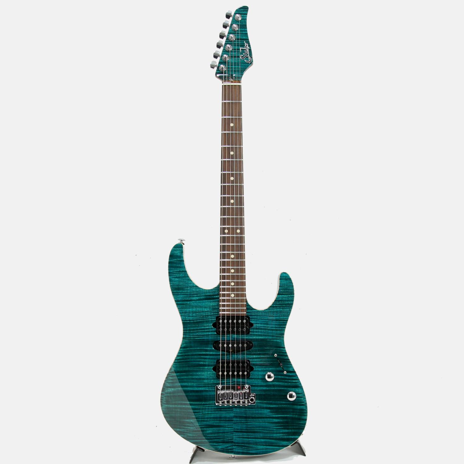 Suhr サー JE-Line Modern Plus MH Trans Teal MADE IN U.S.A. サー