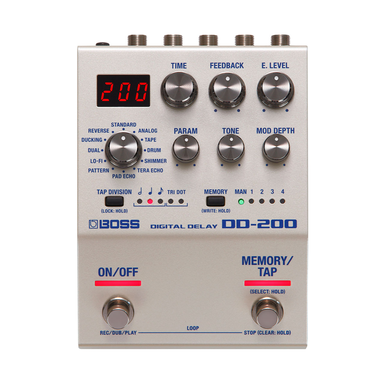 BOSS ボス DD-200 Digital Delay エフェクター デジタルディレイ MIDI