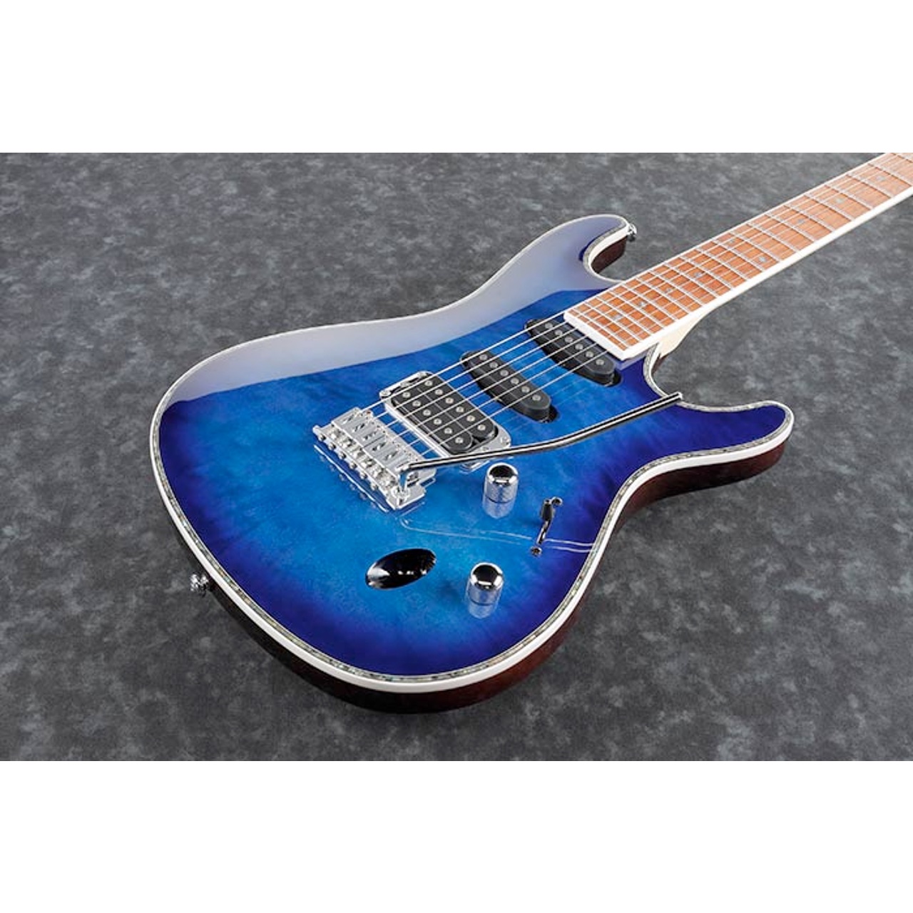 Ibanez アイバニーズ SA360NQM SPB エレキギター Sapphire Blue SA