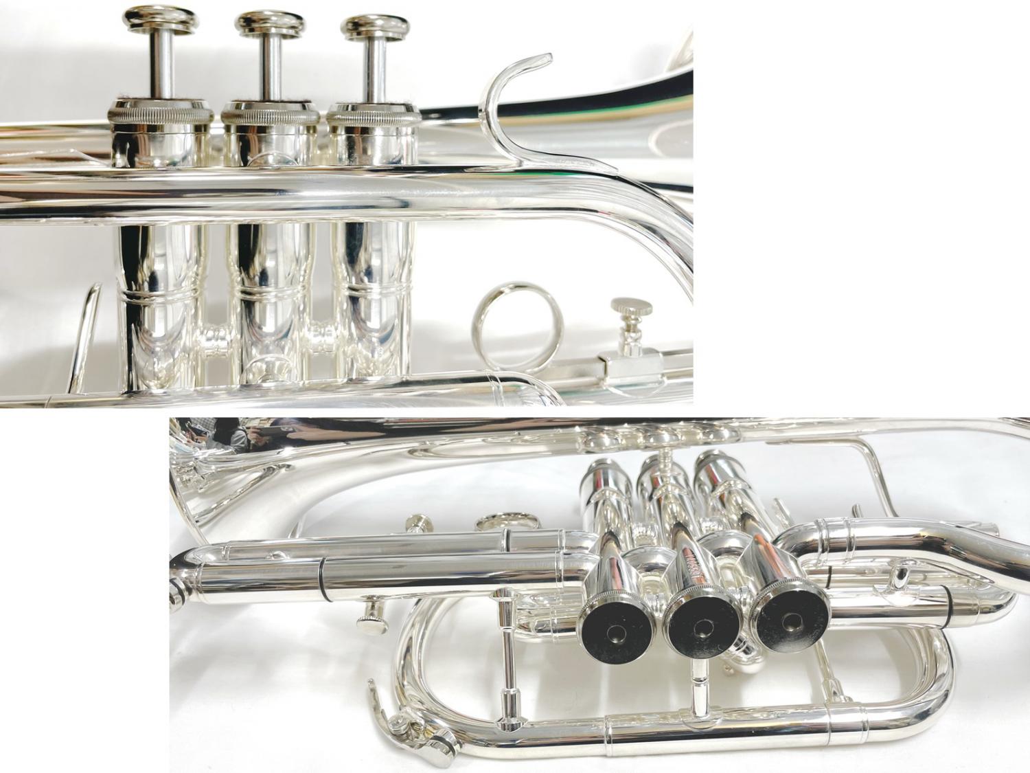 JUPITER ジュピター JCR700S コルネット 銀メッキ イエローブラス