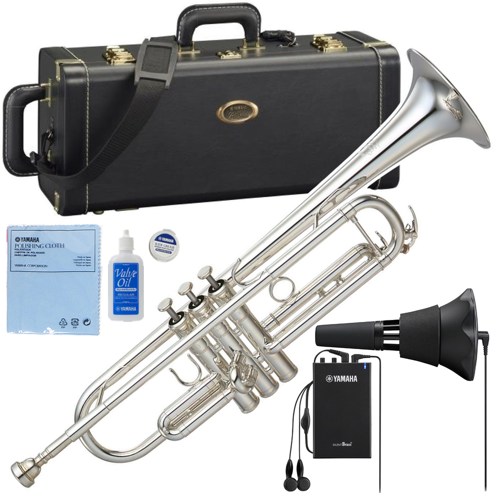YAMAHA ヤマハ 5年保証サポート対象 YTR-850S トランペット B♭ 銀
