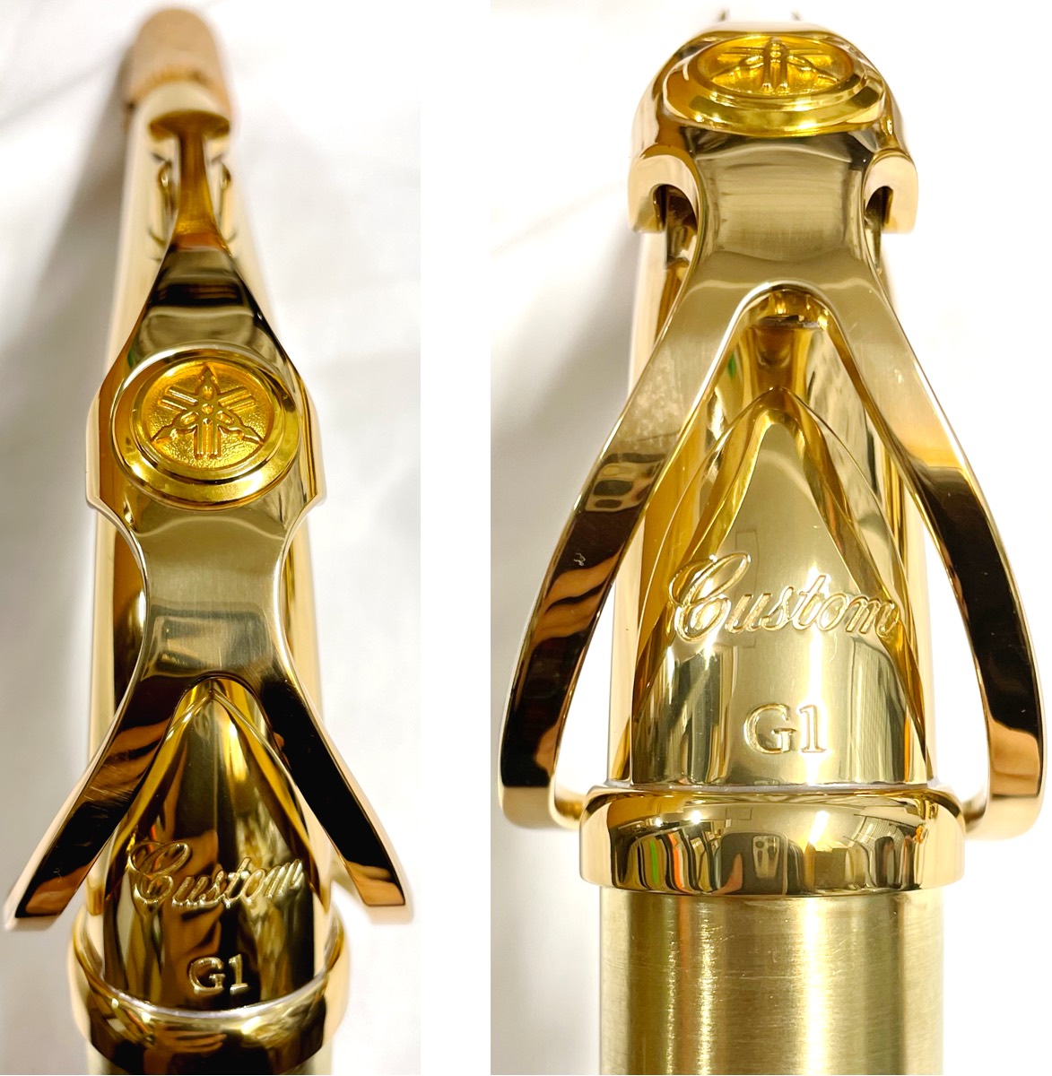 YAMAHA ヤマハ AG1 アルトサックス ネック イエローブラス ゴールド