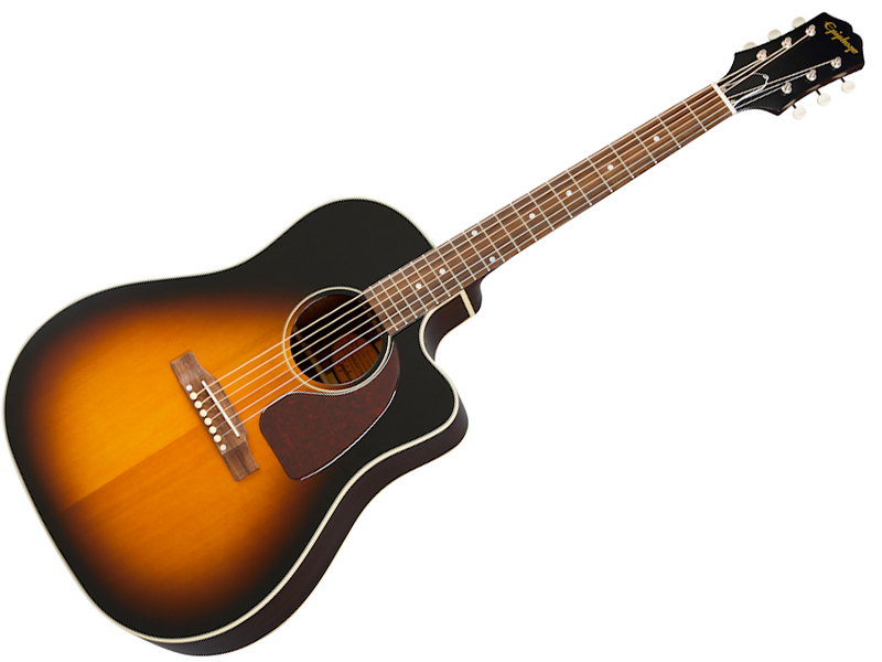 Epiphone エピフォン J-45 EC Aged Vintage Sunburst Gloss
