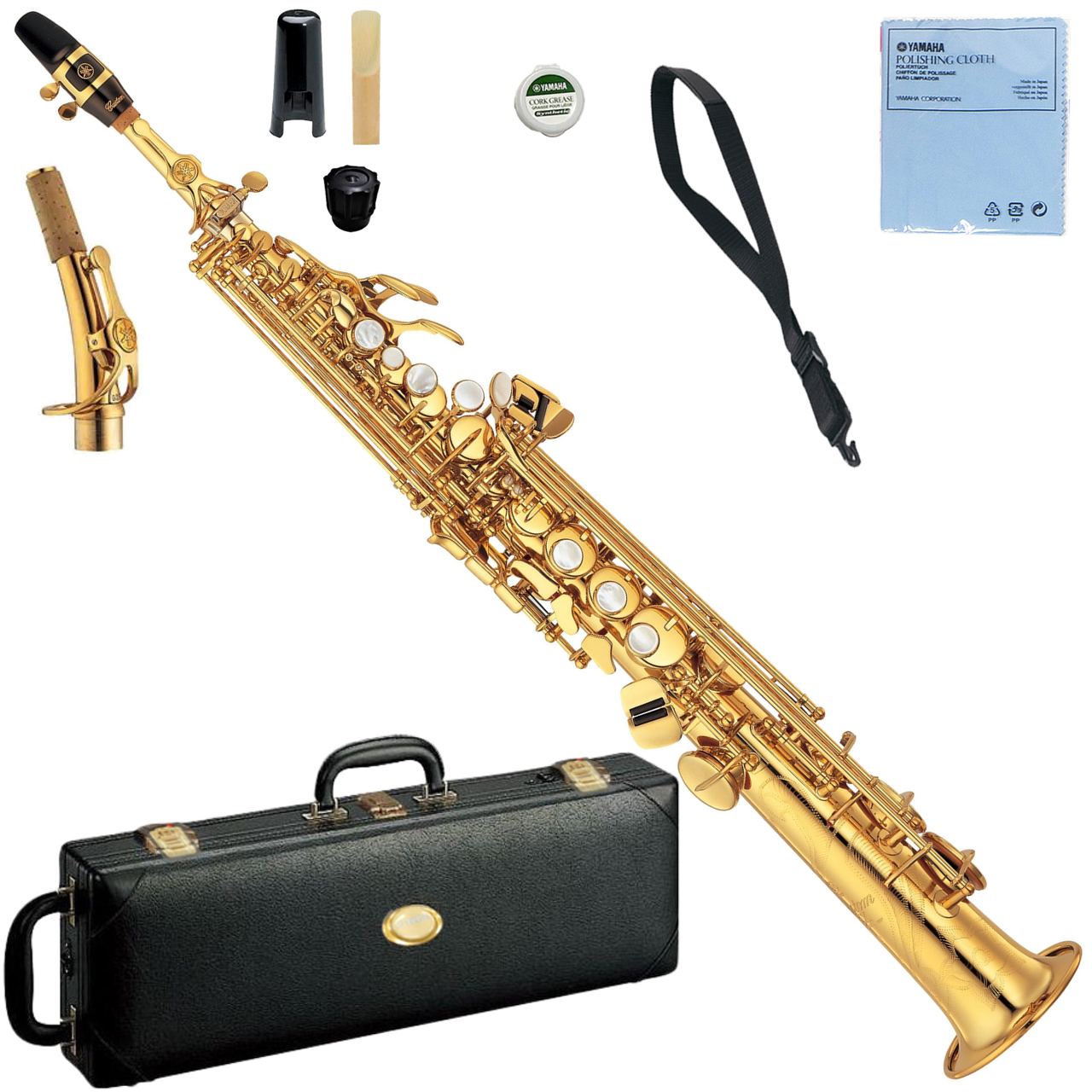 YAMAHA ヤマハ 5年保証対象 YSS-875EXHG ソプラノサックス カスタムEX