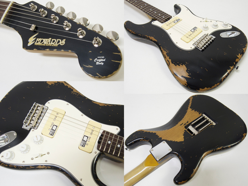EDWARDS エドワーズ E-SE-S.K.I.N スギゾー Model 国産 エレキギター