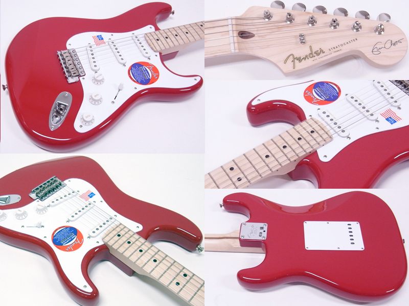 Fender フェンダー Eric Clapton Stratocaster Torino Red USA