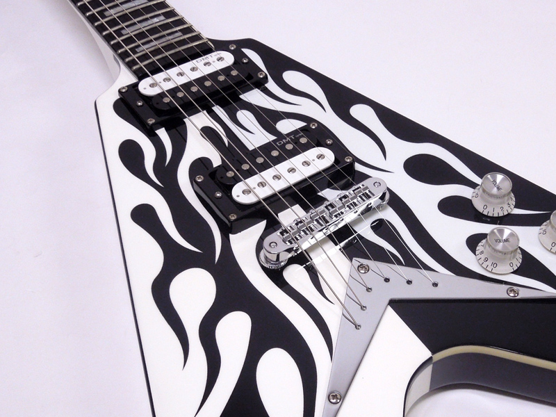 DEAN Michael Schenker Custom Flame Graphic < Used / 中古品