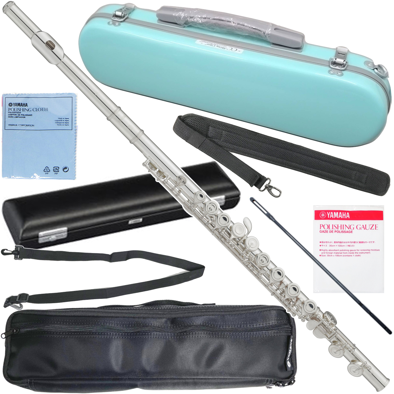 YAMAHA ヤマハ 5年保証サポート対象 YFL-212 フルート Eメカニズム 銀