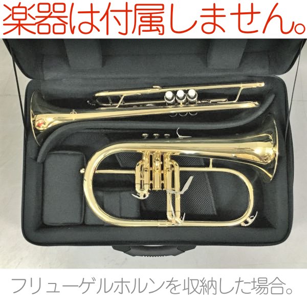 bags バッグス EF4TR M-BLK トランペット トリプルケース 3本用 4本用