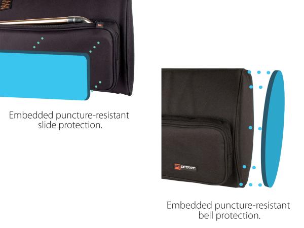 PROTEC プロテック C245X バストロンボーン ケース ブラック