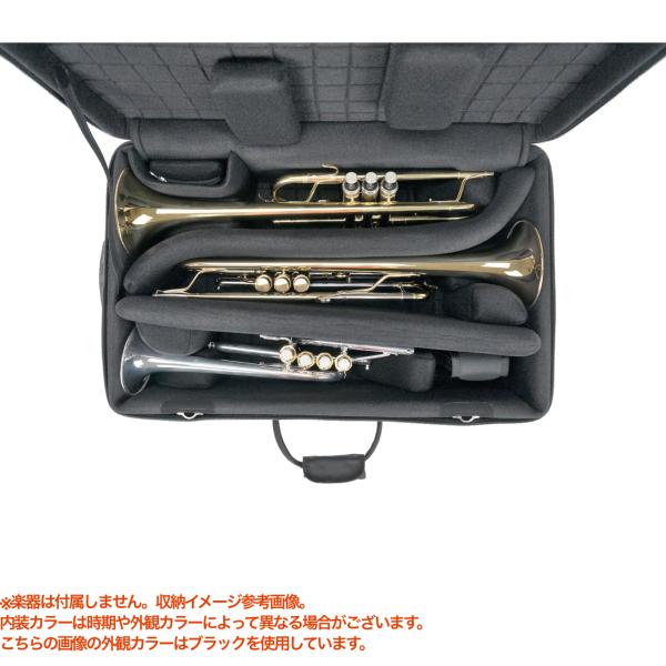 Marcus Bonna マーカスボナ MB03TP BK トリプル ケース トランペット 3
