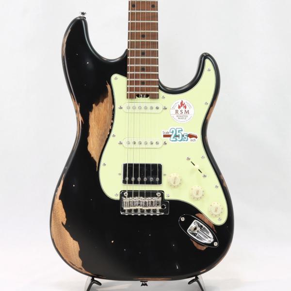 Bacchus バッカス BSH-AGED/RSM BLK-AGED エレキギター レリック仕上げ