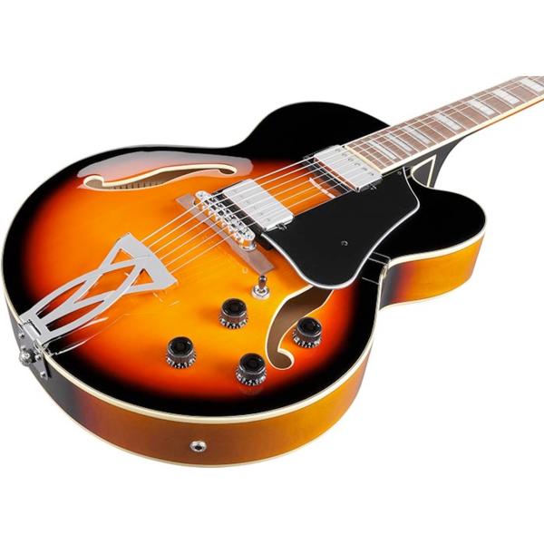 Ibanez アイバニーズ AF75 BS フルアコ Brown Sunburst エレキギター