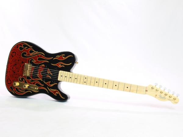 Fender フェンダー James Burton Telecaster Red Paisley Flames