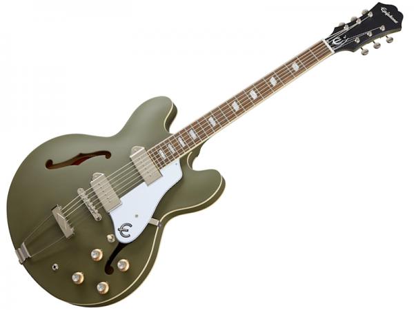 Epiphone エピフォン Casino Worn Worn Olive Drab カジノ エレキ