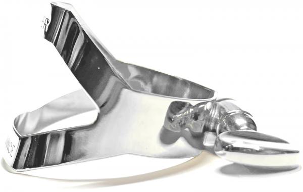 Henri Selmer Paris セルマー アルトサックス リガチャー 銀メッキ 1本