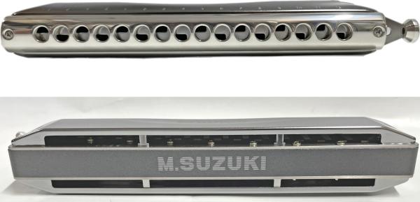 SUZUKI スズキ クロマチックハーモニカ S-64C SIRIUS シリウス 16穴 4