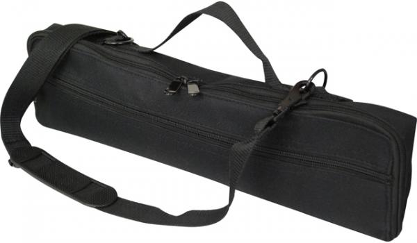 フルート ケースカバー ブラック 肩掛け ショルダー ストラップ付き C