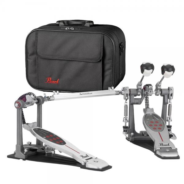 Pearl ツインペダルPー1002エリミネーター シングルチェーン ケース