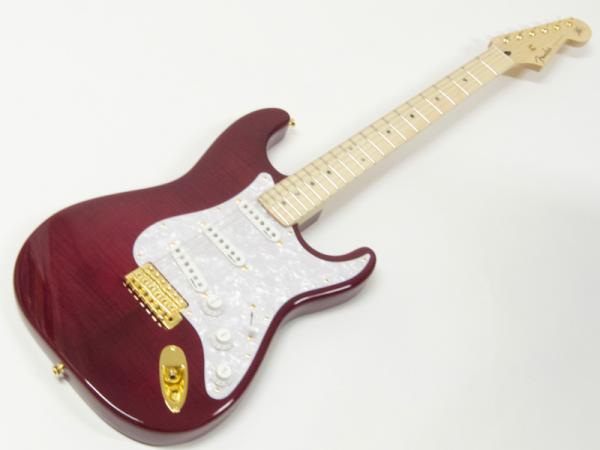 Fender フェンダー Ritchie Kotzen Strat SSS(Transparent Red Burst