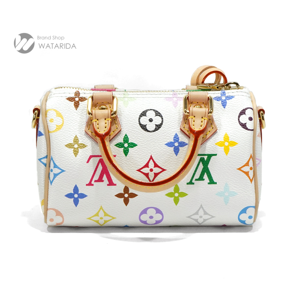 ルイヴィトン LV x TM ナノ スピーディ M13391 村上 隆 モノグラム