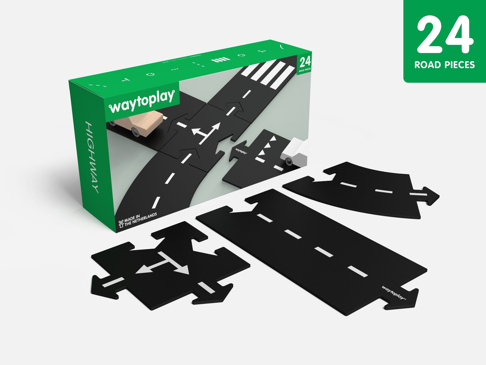 Highway - The Flexible Toy Road of Waytoplay Toys