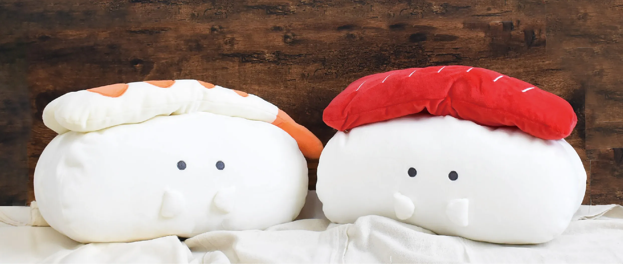 ほっこり可愛いお寿司型のクッション！ぎゅっとおすしさん】ﾘﾗｯｸｽｸｯｼｮﾝ