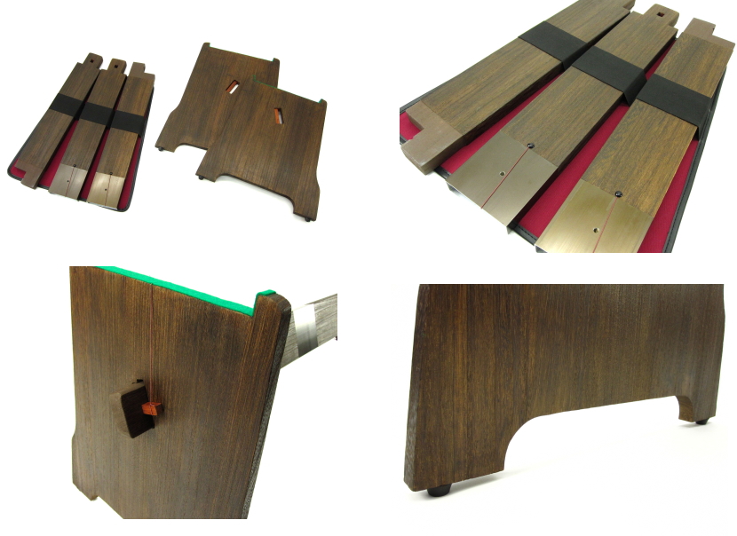 琴/箏 立奏台（H型・板式・桐製）カバー付き【和楽器市場】