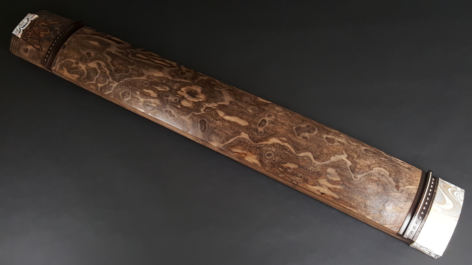 厳選中古品 琴）くり甲琴・玉縁紅木巻 WKT-TKOTO16【和楽器市場・本館】