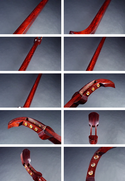 長唄三味線 紅木金細 WKS-3213K（プロモデル）