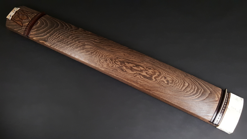 厳選中古品 琴）くり甲琴・玉縁紅木巻 WKT-TKOTO6【和楽器市場・本館】