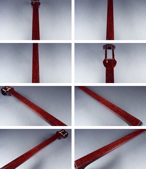 民謡三味線 最高級紅木金細 WKS-3912MK