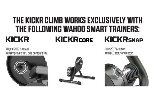 KICKR Climb Indoor Gradient Cycling Simulator | Wahoo Fitness