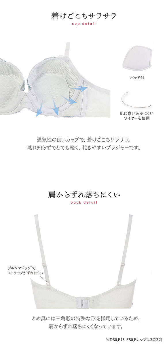 トリンプ Triumph TR567 Super COOL スーパークール ブラジャー DEF