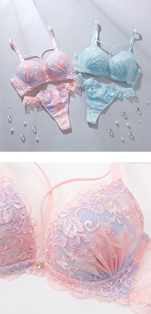 スパークス パステルクロスコード ブラジャー ショーツ セット Tバック