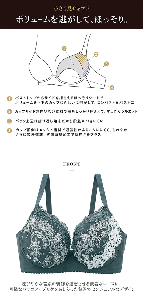 ワコール Wacoal サルート Salute 22AWコフレ 74G BTJ474 BTJ774